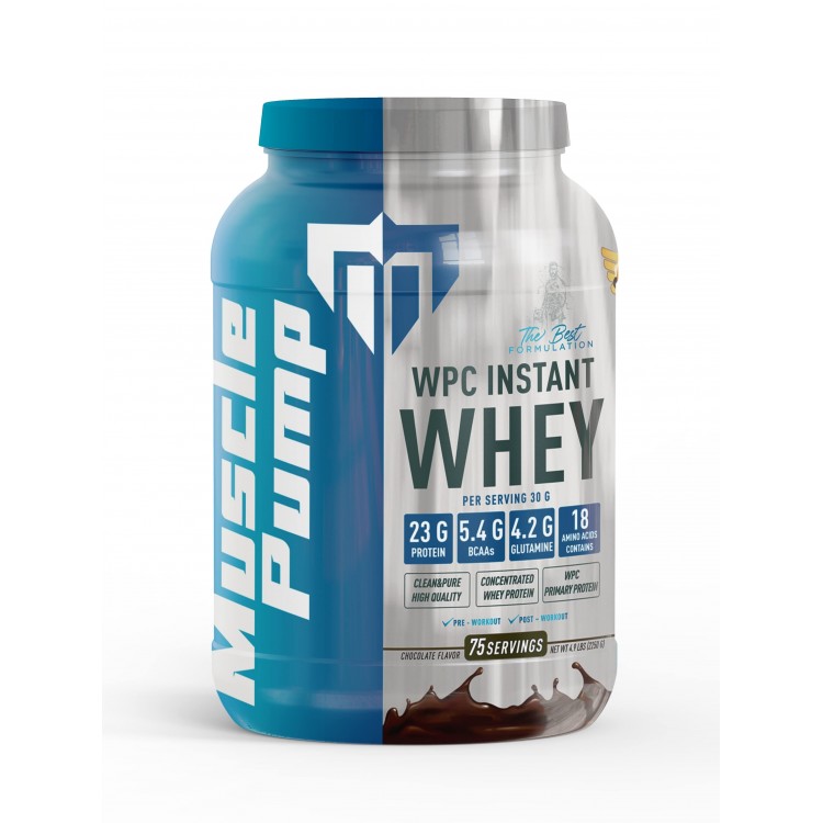Muscle Pump Wpc Instant Whey Protein 2250 Gr