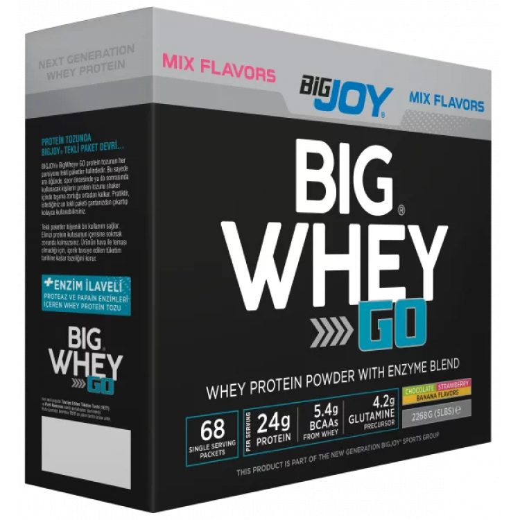 Bigjoy Big Whey Protein 68 Servis