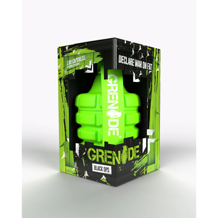 Grenade Black Ops 100 Kapsül Termojenik Yağ Yakıcı