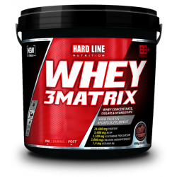 Hardline Whey3Matrix Protein 4000 Gr