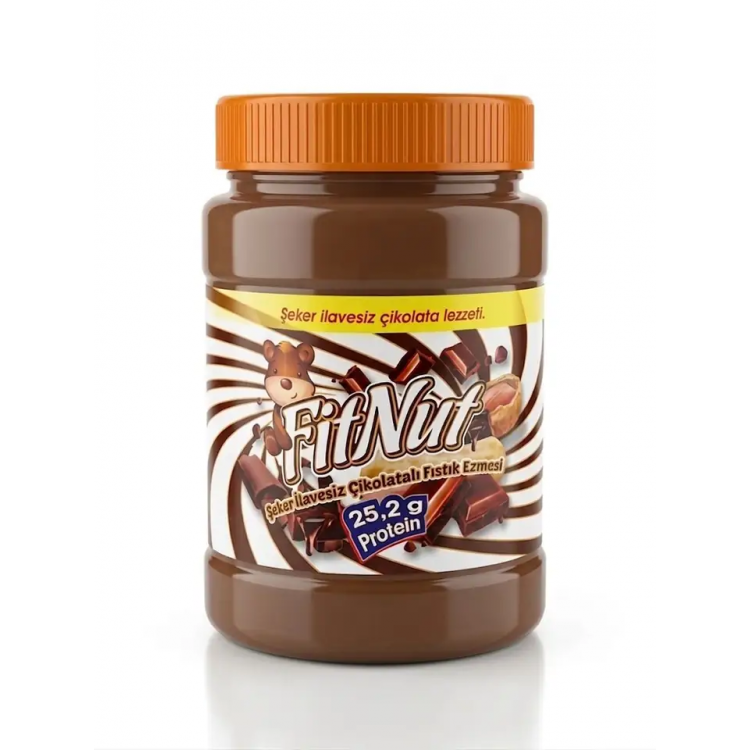 Fitnut Çikolatalı Fıstık Ezmesi 800 Gr