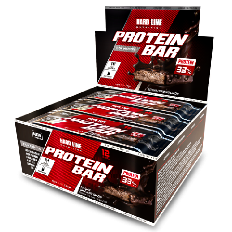 Hardline Protein Bar 12x45 Gr