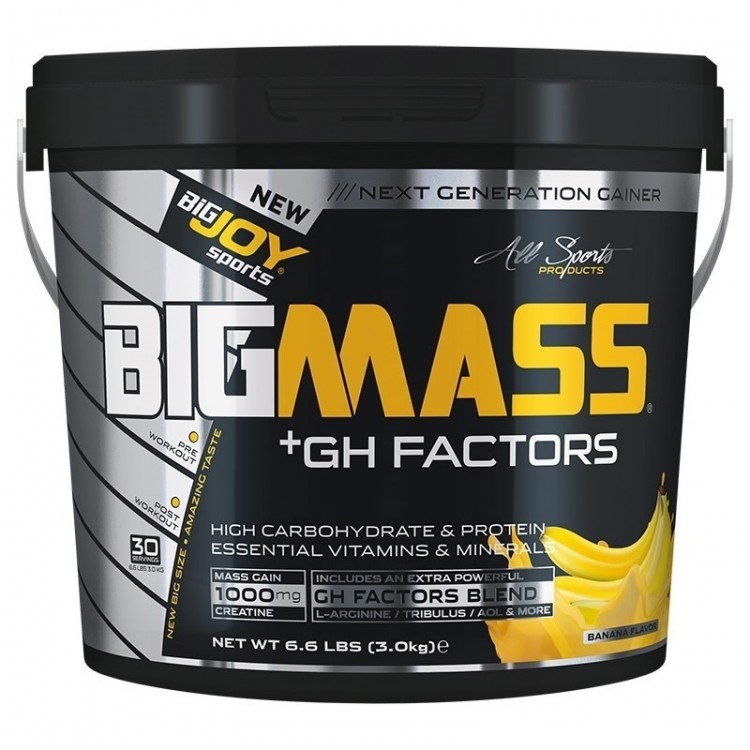 Bigjoy Bigmass GH Factor Gainer 3000 Gr