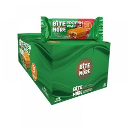 Bite More Protein Waffle 12 Adet 55 Gr