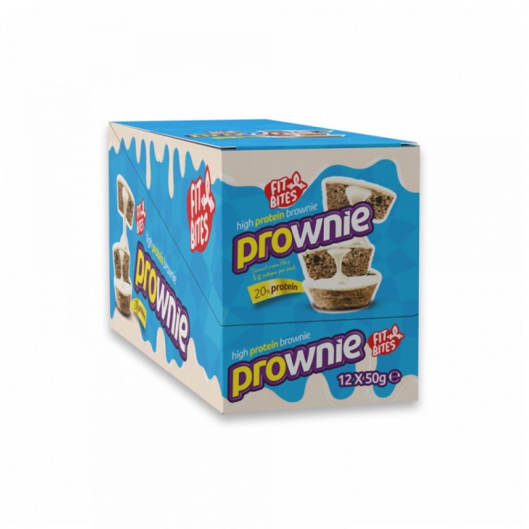 Fit Bites Prownie Proteinli Kek 12 Adet 50 Gr