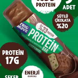 Trio Move %33 Premium Serisi Protein Bar 9 Adet 50 Gr