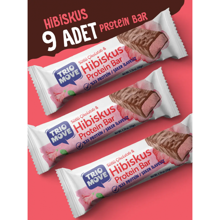 Trio Move %33 Protein Bar 9 Adet 50 Gr