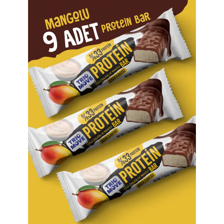 Trio Move %33 Protein Bar 9 Adet 50 Gr